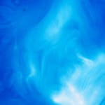 Vibrant abstract blue watercolor texture, perfect for creative backgrounds and design elements.