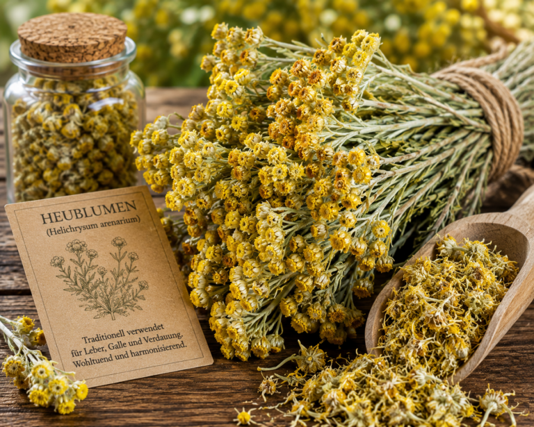 Heublumen und Glas
