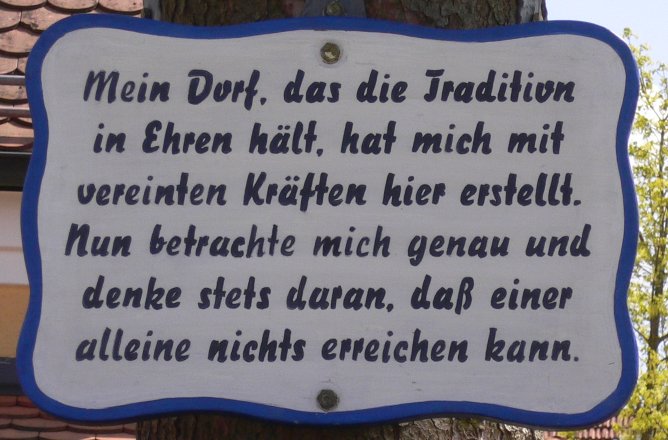 MAIBAUM 3 Maibaumspruch